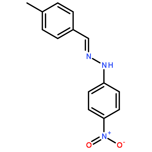 Benzaldehyde,4-methyl-, 2-(4-nitrophenyl)hydrazone