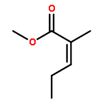 2-Pentenoic acid, 2-methyl-, methyl ester