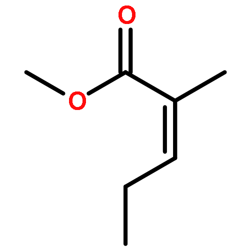 2-Pentenoic acid, 2-methyl-, methyl ester