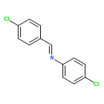 4-chloro-N-[(E)-(4-chlorophenyl)methylidene]aniline