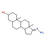 (3S,10S,13S,17E)-17-hydrazinylidene-10,13-dimethyl-1,2,3,4,5,6,7,8,9,11,12,14,15,16-tetradecahydrocyclopenta[a]phenanthren-3-ol