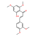 2'-HYDROXY-3,4,4',6'-TETRAMETHOXYCHALCONE