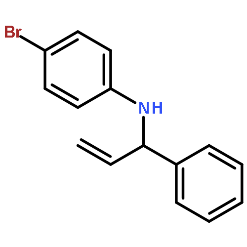 Benzenemethanamine, N-(4-bromophenyl)-a-ethenyl-