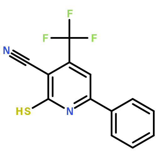 2-Mercapto-6-phenyl-4-(trifluoromethyl)nicotinonitrile