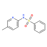 Benzenesulfonamide, N-(5-methyl-2-pyridinyl)-