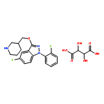 (S)-5-Fluoro-1-(2-fluorophenyl)-3-(piperidin-3-ylmethoxy)-1H-indazole (2R,3R)-2,3-dihydroxysuccinate