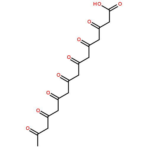 Hexadecanoic acid, 3,5,7,9,11,13,15-heptaoxo-