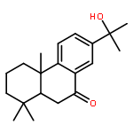 9(1H)-Phenanthrenone,2,3,4,4a,10,10a-hexahydro-7-(1-hydroxy-1-methylethyl)-1,1,4a-trimethyl-,(4aS-trans)- (9CI)