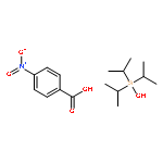 Silanol, tris(1-methylethyl)-, 4-nitrobenzoate