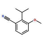 Benzonitrile,3-methoxy-2-(1-methylethyl)-