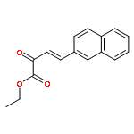 3-Butenoic acid, 4-(2-naphthalenyl)-2-oxo-, ethyl ester, (E)-