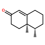 2(3H)-Naphthalenone, 4,4a,5,6,7,8-hexahydro-4a,5-dimethyl-, (4aR,5S)-