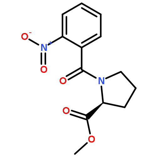 L-Proline, 1-(2-nitrobenzoyl)-, methyl ester