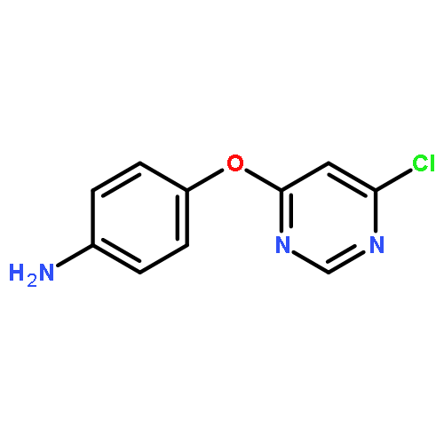 Benzenamine, 4-[(6-chloro-4-pyrimidinyl)oxy]-