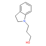 1H-Indole-1-propanol, 2,3-dihydro-