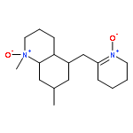 (1R,4aR,5S,7S,8aS)-decahydro-1,7-dimethyl-5-[(3,4,5,6-tetrahydro-1-oxidopyridin-2-yl)methyl]quinoline 1-oxide