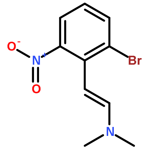 Ethenamine, 2-(2-bromo-6-nitrophenyl)-N,N-dimethyl-