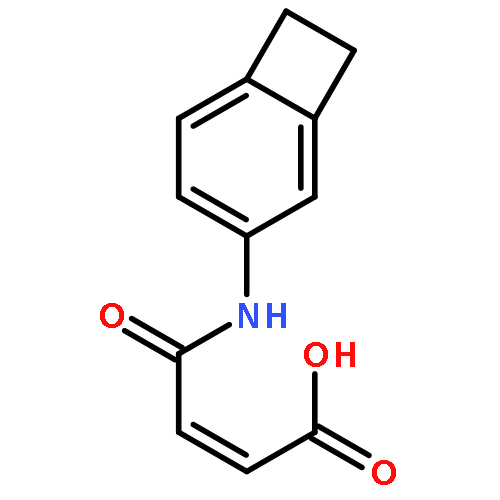 2-Butenoic acid, 4-(bicyclo[4.2.0]octa-1,3,5-trien-3-ylamino)-4-oxo-, (Z)-