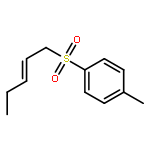 Benzene, 1-methyl-4-[(2Z)-2-pentenylsulfonyl]-