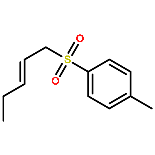 Benzene, 1-methyl-4-[(2Z)-2-pentenylsulfonyl]-