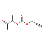 Carbonic acid, 1-methyl-2-oxopropyl 1-methyl-2-propynyl ester