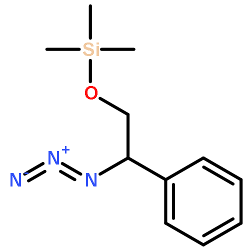 (2-azido-2-phenylethoxy)-trimethylsilane