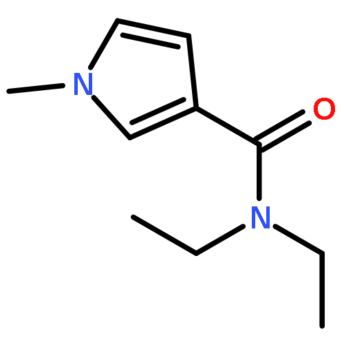 1H-Pyrrole-3-carboxamide, N,N-diethyl-1-methyl-