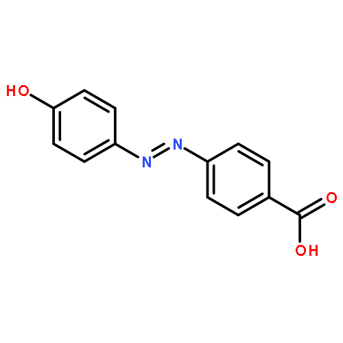 (E)-4-((4-hydroxyphenyl)diazenyl)benzoic acid