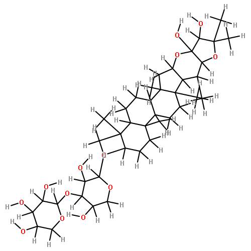 cimiacerol 3-O-beta-D-xylopyranosyl-(1''->3')-beta-D-xylopyranoside