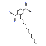 2-[4-(dicyanomethylidene)-3-dodecylcyclohexa-2,5-dien-1-ylidene]propanedinitrile