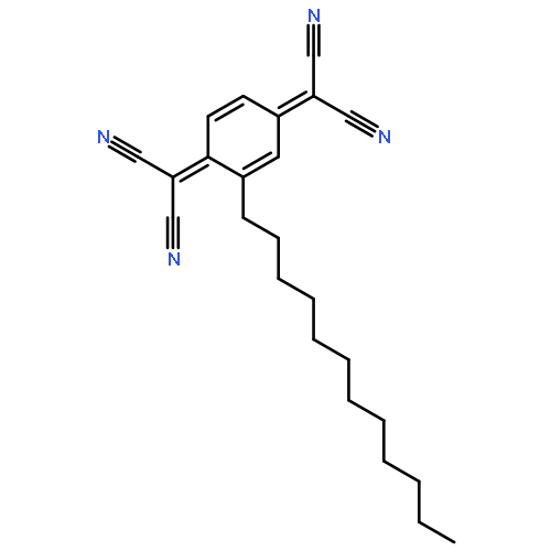 2-[4-(dicyanomethylidene)-3-dodecylcyclohexa-2,5-dien-1-ylidene]propanedinitrile