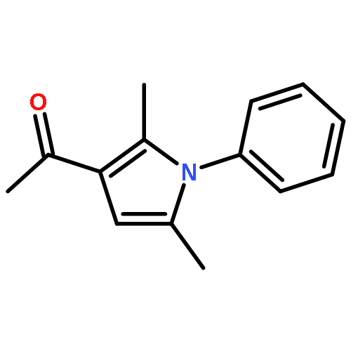 Ethanone, 1-(2,5-dimethyl-1-phenyl-1H-pyrrol-3-yl)-