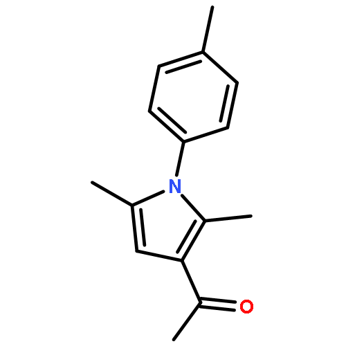 Ethanone, 1-[2,5-dimethyl-1-(4-methylphenyl)-1H-pyrrol-3-yl]-