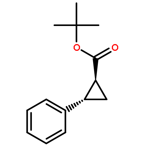 Cyclopropanecarboxylic acid, 2-phenyl-, 1,1-dimethylethyl ester, (1S,2S)-