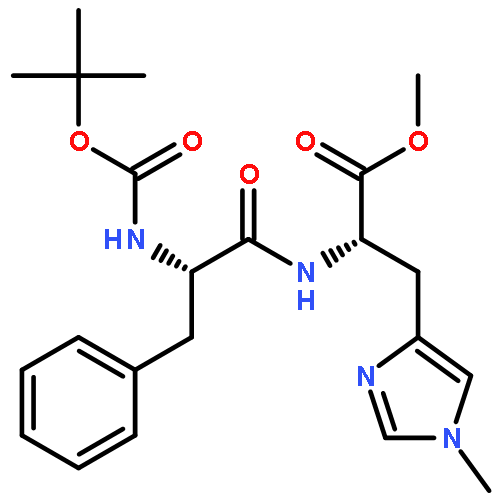 L-Histidine, N-[N-[(1,1-dimethylethoxy)carbonyl]-L-phenylalanyl]-1-methyl-, methyl ester