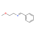 N-(2-methoxyethyl)-1-phenylmethanimine