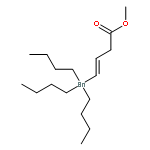 3-Butenoic acid, 4-(tributylstannyl)-, methyl ester, (E)-