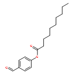 Decanoic acid, 4-formylphenyl ester