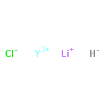 Lithium yttrium chloride hydride