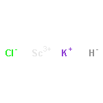 Potassium scandium chloride hydride