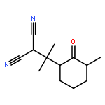 Propanedinitrile, [1-methyl-1-(3-methyl-2-oxocyclohexyl)ethyl]-