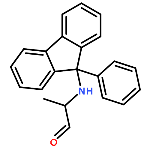 Propanal, 2-[(9-phenyl-9H-fluoren-9-yl)amino]-, (S)-