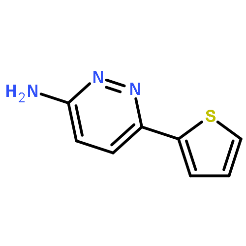 3-Pyridazinamine, 6-(2-thienyl)-