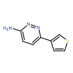 3-Pyridazinamine,6-(3-thienyl)-