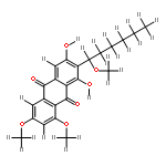 6,8,1'-tri-O-methylaverantin