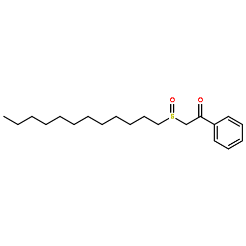 Ethanone, 2-(dodecylsulfinyl)-1-phenyl-