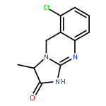 Imidazo[2,1-b]quinazolin-2(3H)-one, 6-chloro-1,5-dihydro-3-methyl-