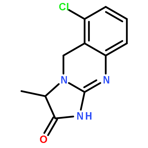 Imidazo[2,1-b]quinazolin-2(3H)-one, 6-chloro-1,5-dihydro-3-methyl-