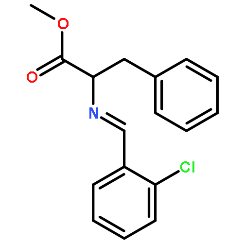 DL-Phenylalanine, N-[(2-chlorophenyl)methylene]-, methyl ester