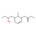 2-Butanone,1-[1,2,5,6-tetrahydro-6-(2-hydroxybutyl)-1-methyl-2-pyridinyl]-